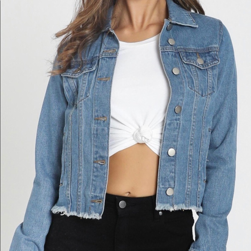 SHOWPO Denim Jacket, ALONE STAR Jean Jacket NWT